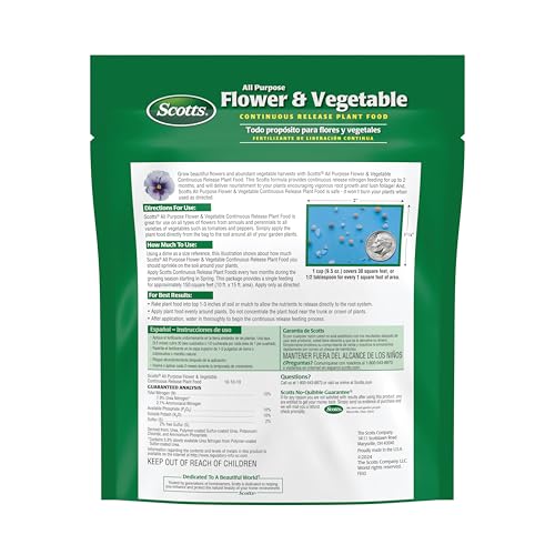 Scotts All Purpose Plant Food, Continuous Release Fertilizer, 3 lb (6-Pack)
