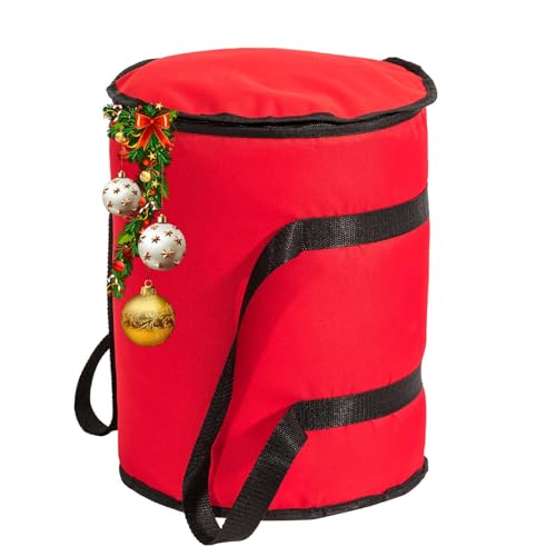 Christmas Lights Storage Bag Waterproof Tear-Resistant Oxford Fabric with Reinforced Handle