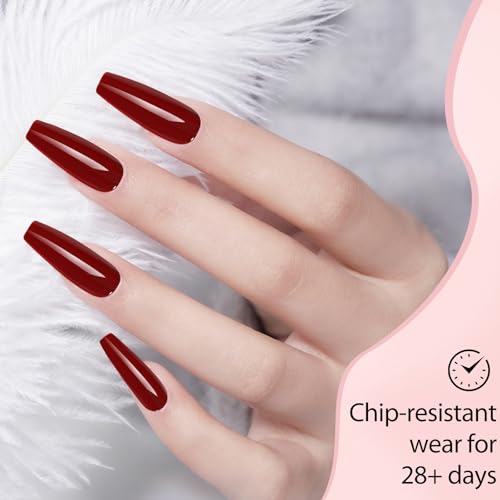 YcBiu 16ml Streak-Free Gel Polish UV LED Buildable Manicure