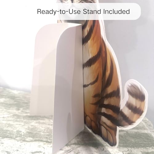 12-Inch Safari Cutouts with Stands - Jungle Party Decorations (9pcs)