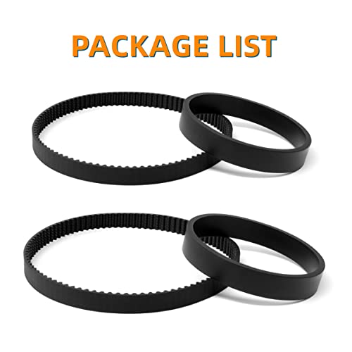 Bissell PowerForce & TurboClean Replacement Belt Set - 2 Pack
