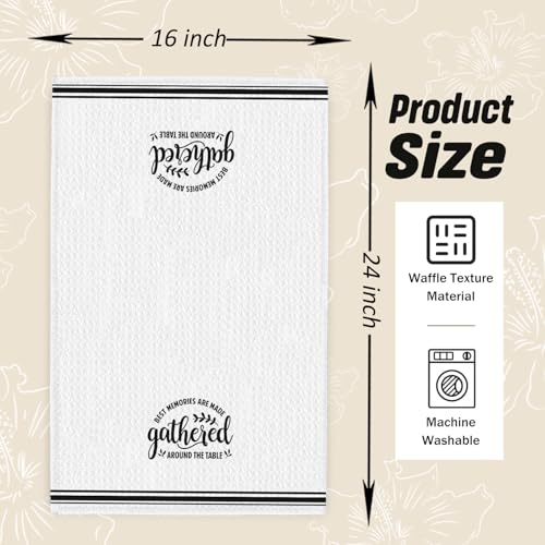 Funny Kitchen Dish Towels - Decorative 16x24 Inch Hand Towels for Gifts