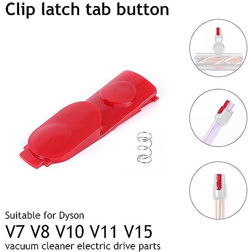 Replacement Cleaner Head Clip Latch Button for Dyson V7 V8 V10 V11 V15 - 2 Pack