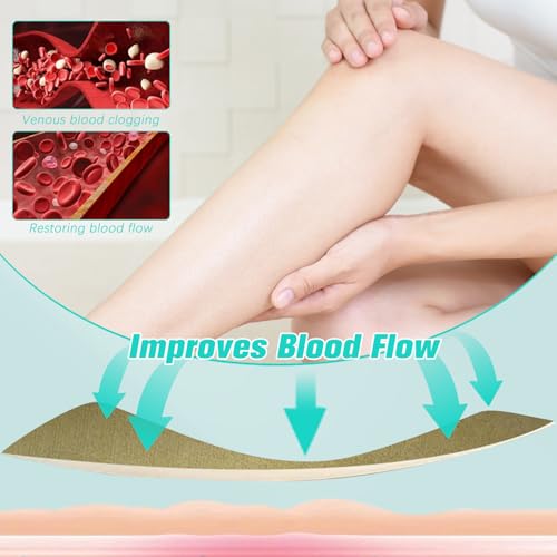 SereniMist Leg Renew Varicose Veins Patches - 16 Pcs Natural Relief Treatment