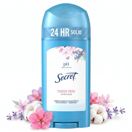 Secret Antiperspirant and Deodorant Stick for Women, Powder Fresh, 2.7 oz