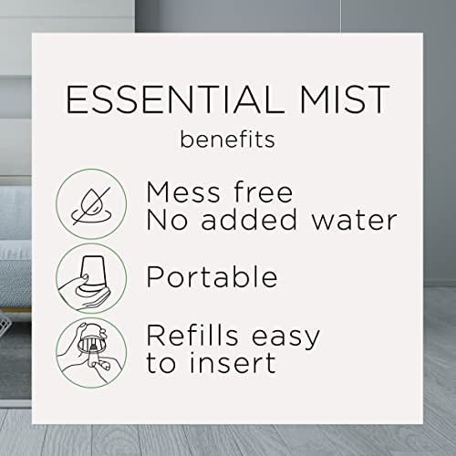 Air Wick Essential Mist Refill, Apple Cinnamon, 1.14 Fl Oz (Pack of 6)