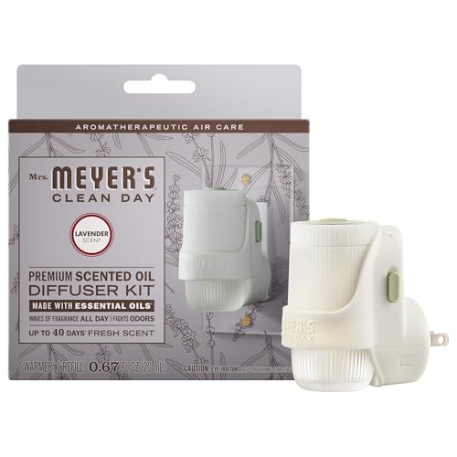 Mrs. Meyer's Clean Day Lavender Scented Oil & Diffuser Kit