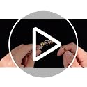 Gold Crystal Icicle Picks for Christmas Tree Decorations - Pendant Style