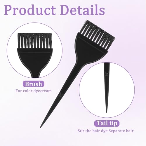 Styquenzer Hair Dye Brush 3 Pcs Set Professional Color Applicator