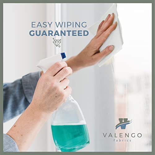 Valengo Lint Free Rags - 100% Cotton, 17"x17", Pack of 7