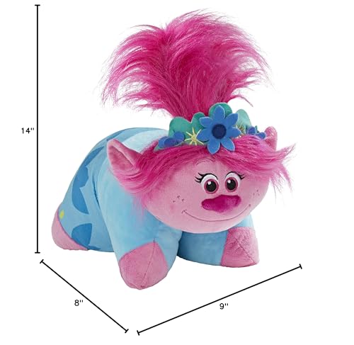 Pillow Pets DreamWorks Poppy Stuffed Animal – Trolls World Tour 16” Plush Toy