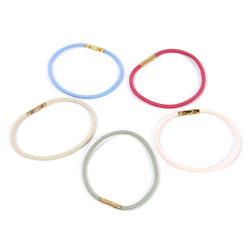 Vidal Sassoon Medium Braided Hair Elastics, 30 Count