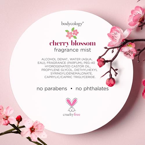 Bodycology Cherry Blossom Fragrance Body Mist - 8 fl oz