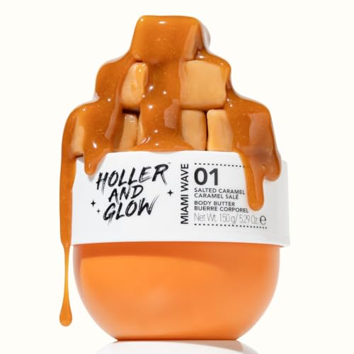 Holler Miami Wave Salted Caramel Body Butter 5.29 Oz