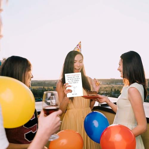 Funny 17th Birthday Card for Gen Z - Humorous Slang Greeting Card