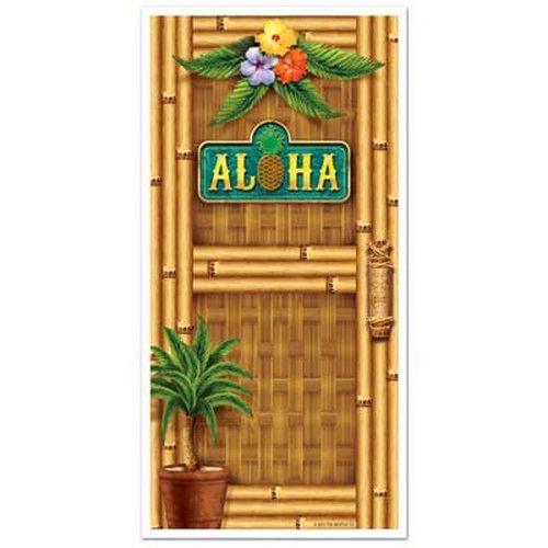 Beistle Aloha Door Cover Pack of 2