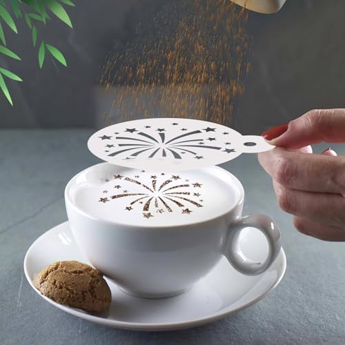 Graduation Cookie Stencils - 25 Pack Reusable Latte Art Tools