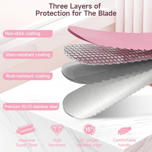 CoquusAid Double Serrated Bread Knife - 11.6 Inch Crusty Bread Slicer