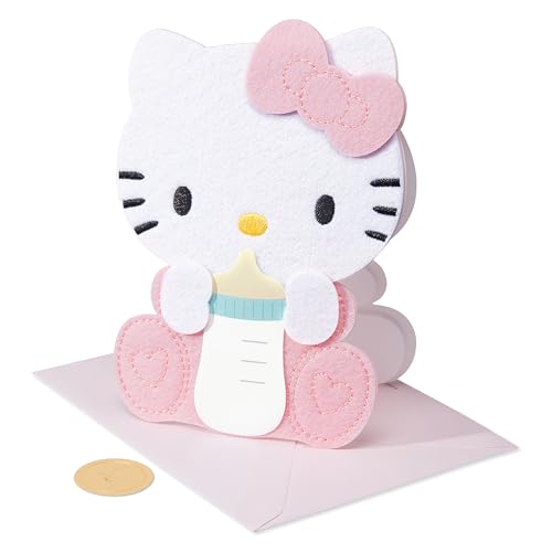 Papyrus Hello Kitty Baby Girl Card - Sweet Moments to Come