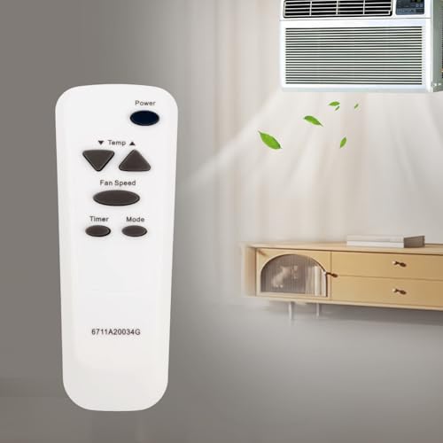 AULCMEET Replacement Remote Control for LG Window Air Conditioners