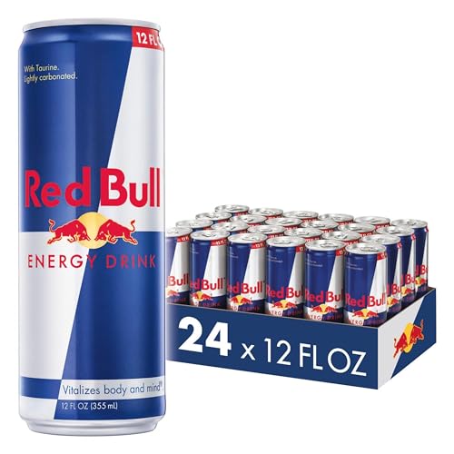 Red Bull Energy Drink, 12 Fl Oz Cans, 24 Pack