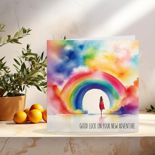 Good Luck Card for New Adventures - 145mm x 145mm