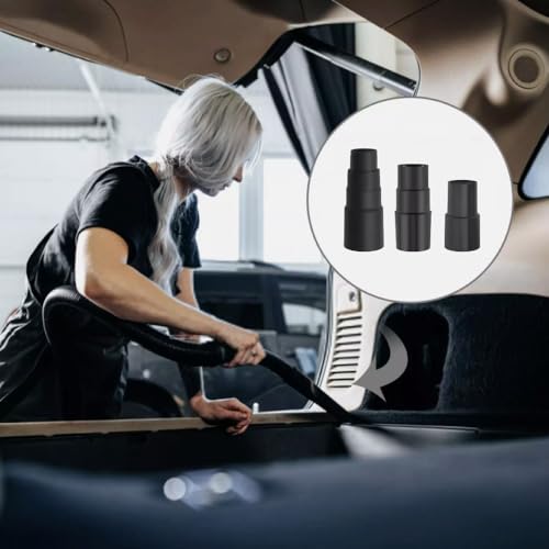 AOMUCH 3-Piece Universal Wet Dry Vacuum Hose Adapter and Connector Kit