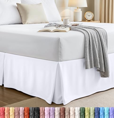 Utopia Bedding Twin Bed Skirt - Soft Microfiber with 15" Drop