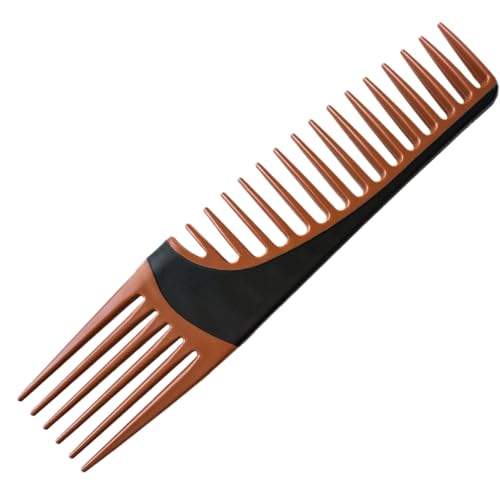 ALAZCO Duo Detangling & Hair Lifting Comb - Wide Tooth Styling Tool