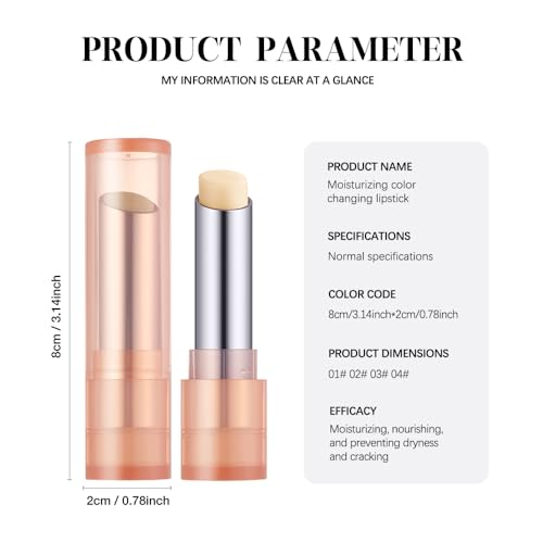 Hxssll Moisturizing Lip Balm with Vitamin E and Shea Butter for Dry Lips