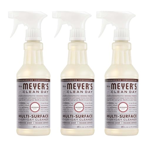 Mrs. Meyer's Clean Day Lavender Multi-Surface Cleaner, 3 Pack - 16 Fl Oz Each
