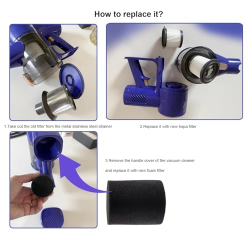 HEPA Filter Replacement for AIRDIYA P1 VG3 & MHRMHR KP1108 - AMBK-1+1