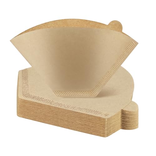 #2 Unbleached Coffee Filters - 100 Count, Natural Wood Pulp