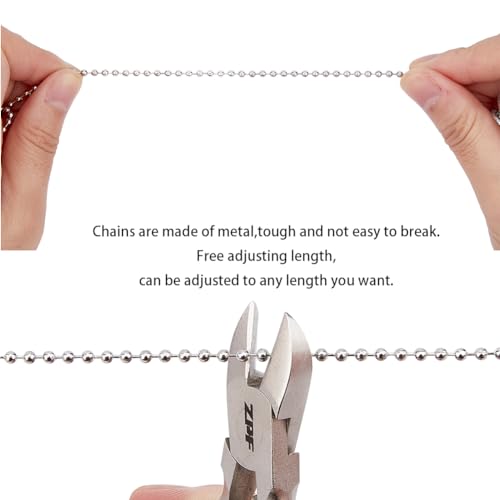 8Pcs Sea Animal Ceiling Fan Pull Chain Extenders, Antique Silver Nautical Decor