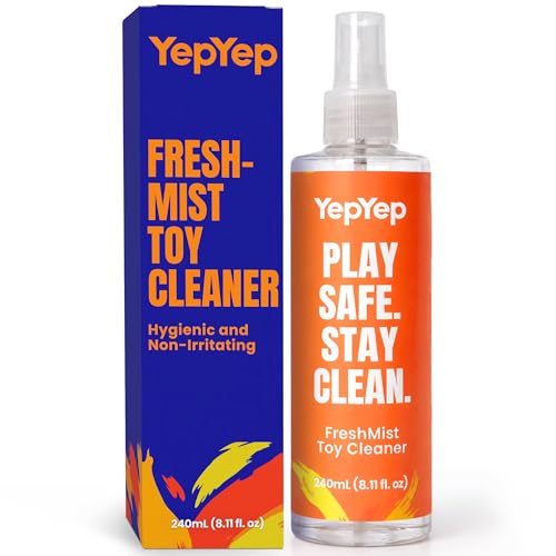 YepYep Adult Toy Cleaner Spray 240ml (8.1 Fl Oz) - Gentle & Effective