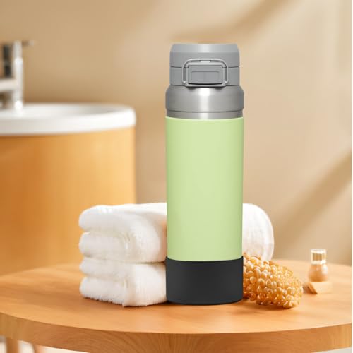 2 Pcs Silicone Boot Sleeve Compatible Stanley Quick Flip GO Water Bottle,for Stanley Quick Flip GO Water 36oz Bottle Boot.Avoid Scratches and Noise