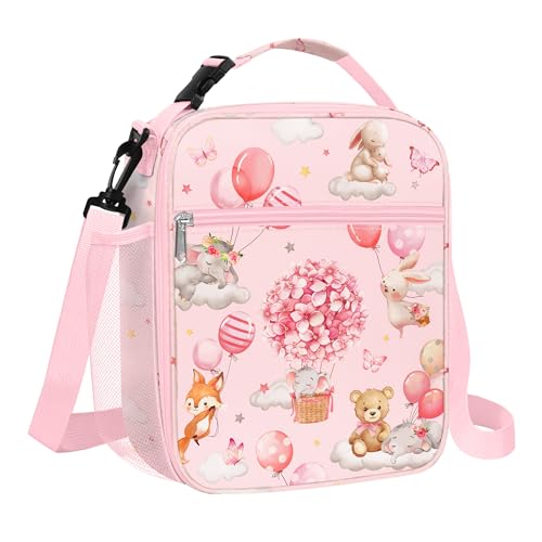 Clastyle Insulated Lunch Box for Kids - Balloon Animal Print