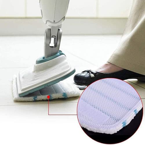Hovico 5 Pack Washable Microfiber Cleaning Pads for Black+Decker Steam Mops - Style B