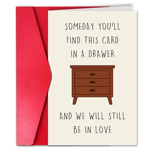Anniversary Card for Husband Wife - Romantic Keepsake Greeting Card