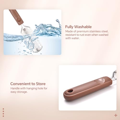 KAZIPOP Colossal Stainless Steel Foot Rasp & Callus Remover