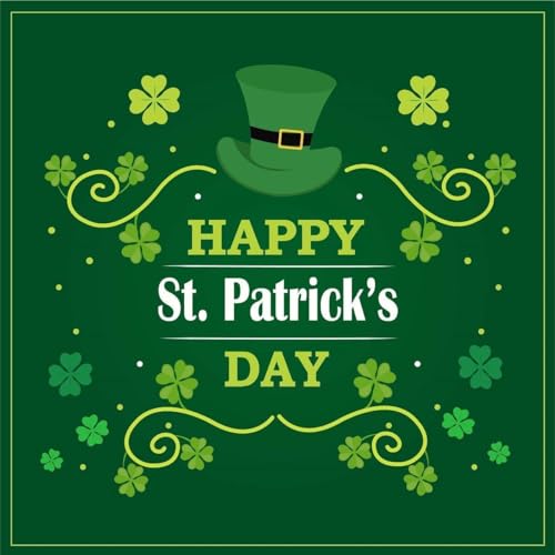 St. Patrick's Day Temporary Tattoos - Waterproof Shamrock Face Stickers