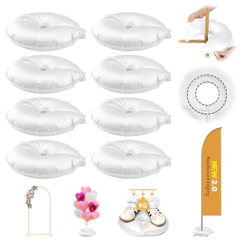 2 Pcs Water Weight Bags for Balloon Arch and Backdrop Stand - 15" U-Shaped