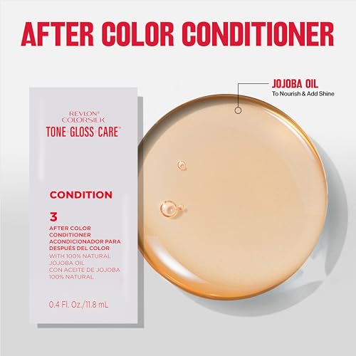 Revlon ColorSilk Demi-Permanent Hair Color - 6G Light Golden Brown