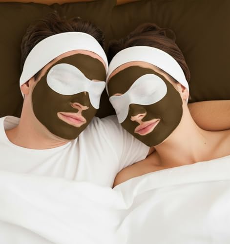 Disposable Eye Covers for Facials - 100 Sheets Soft Non-Woven Skincare Mask