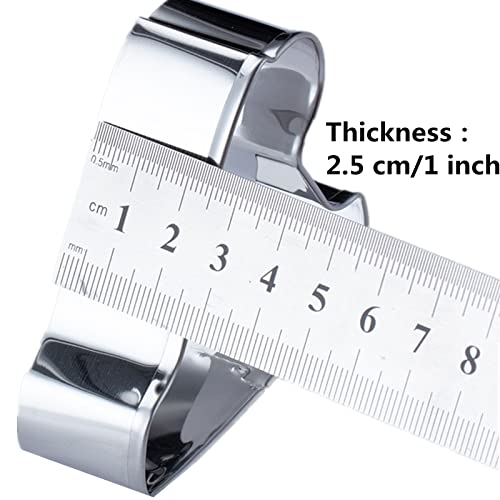Stainless Steel Dress Shaped Cookie Cutters Set - 8 Pcs for Baking & Decorating