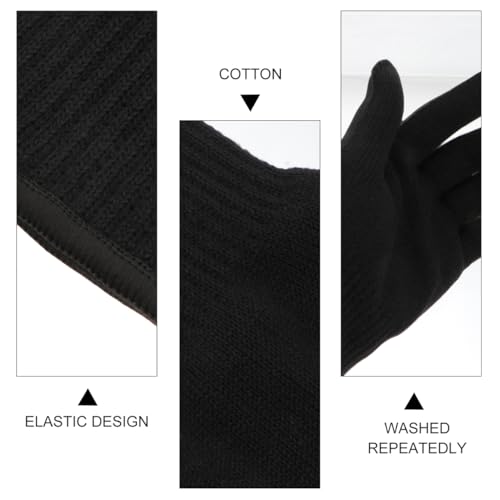 MERRYHAPY Heat Resistant Gloves for Hair Styling 3 Pack Heat Proof Gloves