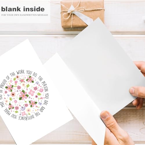 Proud of You Greeting Card for Nurses, Teachers, and Friends