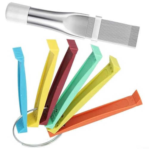 Air Conditioner Fin Repair Comb Set - Condenser & Evaporator Coil Cleaner