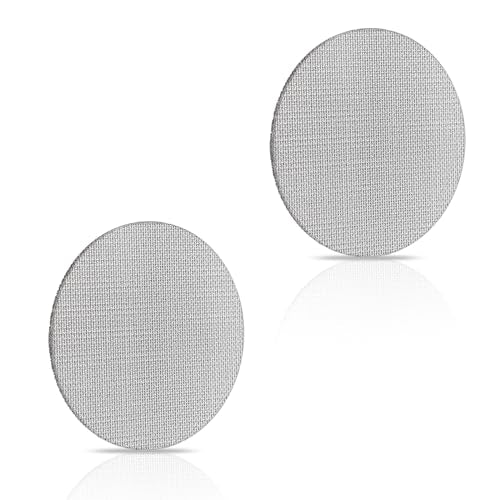 53.5mm Stainless Steel Espresso Puck Screen - 2 Pack