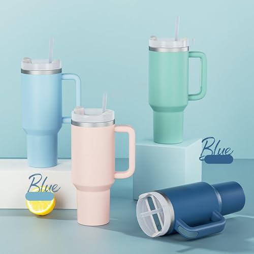 40 OZ Tumbler Lids for Stanley Cup, 2 Pack Replacement Lids Fit for Stanley Adventure Quencher,Replacement Spill Proof Splash Resistant Tumbler Lids, Reusable Tumbler Cover for Stanley (Black Brown)